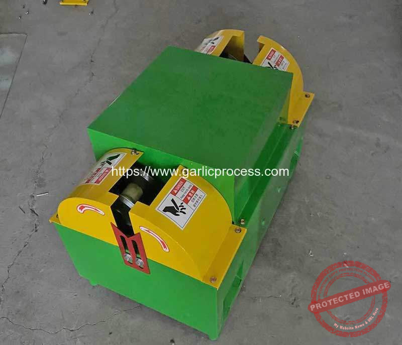 Automatic-Garlic-Leaf-Cutting-Machine for Canada Customer